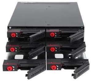 6 Bay Hard Disk Enclosure Rack Data Storage For 2.5" SATA SSD HDD Home Backup Mail Storage Computer Case Server Chassis 6 Bay Hard Disk Enclosure Rack Data Storage For 2.5" SATA SSD HDD Home Backup Mail Storage Computer Case Server Chassis