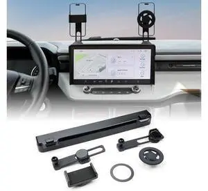 Phone Holder Compatible with 2025 Ford Maverick Accessories Dual Connection Magnetic Dashboard Phone Stand Phone Holder Compatible with 2025 Ford Maverick Accessories Dual Connection Magnetic Dashboard Phone Stand