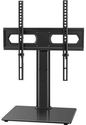 Universal TV Stand Table Top TV Stand for 27 to 65 inch Height Adjustable TV Stand Mount with Tempered Glass Base LED tvs Max VEAS 400mm Hold up 77LBs Universal TV Stand Table Top TV Stand for 27 to 65 inch Height Adjustable TV Stand Mount with Tempered Glass Base LED tvs Max VEAS 400mm Hold up 77LBs