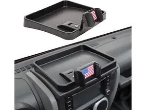 Compatible with Jeep Wrangler JK JKU 2007-2010 Cell Phone Holder Mount Dashboard Organizer Storage Tray Compatible with Jeep Wrangler JK JKU 2007-2010 Cell Phone Holder Mount Dashboard Organizer Storage Tray