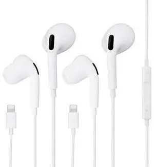 2 Pack Wired Headphones for iPhone Earbuds Earphones Built-in Microphone and Volume Control Compatible with iPhone 14 13 12 11 XR XS X 8 7 Pro Pro Max. 2 Pack Wired Headphones for iPhone Earbuds Earphones Built-in Microphone and Volume Control Compatible with iPhone 14 13 12 11 XR XS X 8 7 Pro Pro Max.