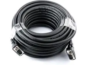 50 Feet VGA Monitor Cable Male to Male Cord 1080p High Resolution (15m) 50 Feet VGA Monitor Cable Male to Male Cord 1080p High Resolution (15m)