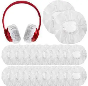400 Pieces Headphone Covers Disposable Ear Earpads Sanitary Non-Woven Headset Cover Sweatproof Stretch Earphone Earcup Protector (White 11cm) 400 Pieces Headphone Covers Disposable Ear Earpads Sanitary Non-Woven Headset Cover Sweatproof Stretch Earphone Earcup Protector (White 11cm)
