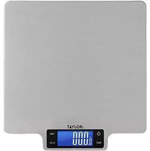 22lb Ultra-Precise Digital Stainless Steel Household Kitchen Scale One Silver 22lb Ultra-Precise Digital Stainless Steel Household Kitchen Scale One Silver