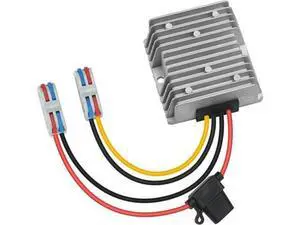 30-90V to 24V 20A 480W DC-DC Buck Converter Voltage Regulator - Heavy Duty Step Down Power Supply for Golf Carts Solar Systems Industrial Equipment 30-90V to 24V 20A 480W DC-DC Buck Converter Voltage Regulator - Heavy Duty Step Down Power Supply for Golf Carts Solar Systems Industrial Equipment