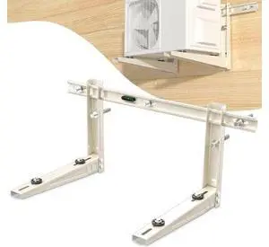 Mini Split Wall Mounting Bracket: Wall Mount Ac Bracket for Outside 7000-12000 BTU Mini Split Air Conditioner with Leveler Universal Ductless AC and Heat Pump Systems Outdoor- Up to 400 LBS Mini Split Wall Mounting Bracket: Wall Mount Ac Bracket for Outside 7000-12000 BTU Mini Split Air Conditioner with Leveler Universal Ductless AC and Heat Pump Systems Outdoor- Up to 400 LBS