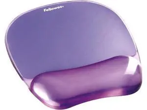 Crystals Gel Mouse Pad with Wrist Rest - Purple (91441) Crystals Gel Mouse Pad with Wrist Rest - Purple (91441)