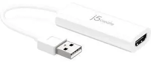 USB to HDMI Display Adapter- USB to HDMI 1080P Cable Converter Adapter for Windows (JUA195) USB to HDMI Display Adapter- USB to HDMI 1080P Cable Converter Adapter for Windows (JUA195)