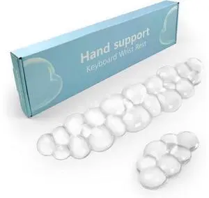 Gel Cloud Keyboard and Mouse Wrist Rest Cute Wrist Support and Arm Support Keyboard Rest for Keyboard and Mouse Typing Pain ReliefSuitable for Office/Computer/Laptop/GamingWhite Gel Cloud Keyboard and Mouse Wrist Rest Cute Wrist Support and Arm Support Keyboard Rest for Keyboard and Mouse Typing Pain ReliefSuitable for Office/Computer/Laptop/GamingWhite