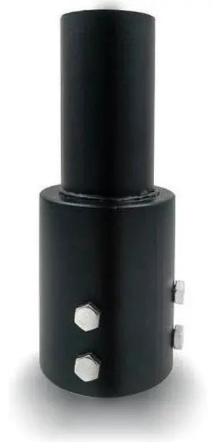 Tenon Slip Fitter Adapter for 3 inch Round Pole Heavy Duty 2 3/8 Round Adapter for Led Parking Lot Light Metal Outdoor Mounting Bracket Shoebox Lighting Street Light (3 Round Tenon Adapter) Tenon Slip Fitter Adapter for 3 inch Round Pole Heavy Duty 2 3/8 Round Adapter for Led Parking Lot Light Metal Outdoor Mounting Bracket Shoebox Lighting Street Light (3 Round Tenon Adapter)
