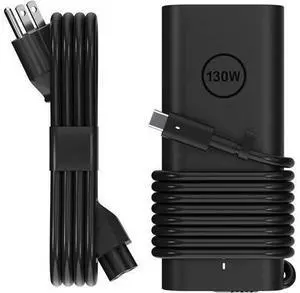 AC Adapter 130W USB C Laptop Charger for - Fast Charging Power Supply Compatible with XPS 15/17 Precision 5000/3000 Series Latitude 9000/7000/5000 Series AC Adapter 130W USB C Laptop Charger for - Fast Charging Power Supply Compatible with XPS 15/17 Precision 5000/3000 Series Latitude 9000/7000/5000 Series