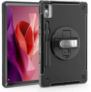 Tablet Case for Tab P12 12.7 Inch 2023/2024 Release with 360° Rotating Kickstand Hand Strap & Shoulder Belt - Heavy Duty Shockproof Rugged Protective Cover Tablet Case for Tab P12 12.7 Inch 2023/2024 Release with 360° Rotating Kickstand Hand Strap & Shoulder Belt - Heavy Duty Shockproof Rugged Protective Cover