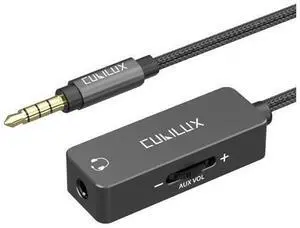 3.5mm Volume Attenuator Cable 1/8-inch Headphone Extension Cord with Audio Volume Control in-Line Volume Controller for Earphones Speaker 4 Feet 3.5mm Volume Attenuator Cable 1/8-inch Headphone Extension Cord with Audio Volume Control in-Line Volume Controller for Earphones Speaker 4 Feet