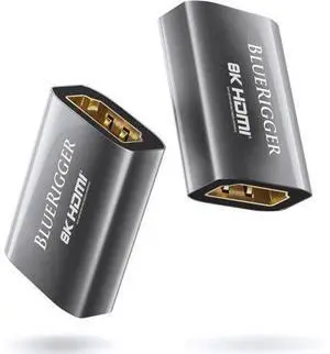 8K HDMI Coupler - 2 Pack (8K 60Hz 3D Female to Female Adapter 2.1 HDMI Extender Union Connector) - Compatible with HDTV Gaming Console Monitor Laptop Projector TV Box 8K HDMI Coupler - 2 Pack (8K 60Hz 3D Female to Female Adapter 2.1 HDMI Extender Union Connector) - Compatible with HDTV Gaming Console Monitor Laptop Projector TV Box