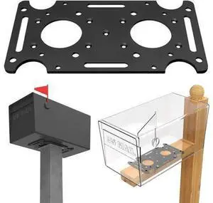 Mailbox Mounting Bracket Plate for Post Mount Mailboxes Compatible with Mail Boss Architectural MAILBOXES Gibraltar hykolity ShoppingOnBed adoorn Mailbox Mounting Bracket Plate for Post Mount Mailboxes Compatible with Mail Boss Architectural MAILBOXES Gibraltar hykolity ShoppingOnBed adoorn