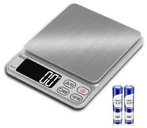 Mini Scale 6.6lb Scale for Grams Digital Scale FoodCooking Scale and Food Scales for KitchenFood Scale Grams and Ounces Grams Scale 7Units Auto Off Tare PCS LCD Display Mini Scale 6.6lb Scale for Grams Digital Scale FoodCooking Scale and Food Scales for KitchenFood Scale Grams and Ounces Grams Scale 7Units Auto Off Tare PCS LCD Display