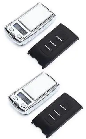 2 Pcs Set 0.01g-200g Mini Car Key LCD Digital Balance Weight Pocket Jewelry Diamond Food Scale for Precise Weighing 2 Pcs Set 0.01g-200g Mini Car Key LCD Digital Balance Weight Pocket Jewelry Diamond Food Scale for Precise Weighing