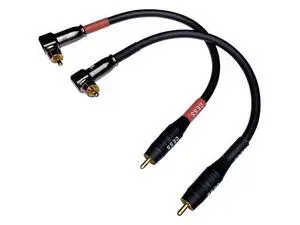 CESS-167-6i RCA Right Angle to Straight Type Male to Male Preamp Jumpers Patch Cable 2 Pack (6 Inches) CESS-167-6i RCA Right Angle to Straight Type Male to Male Preamp Jumpers Patch Cable 2 Pack (6 Inches)