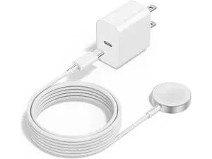Upgraded Watch Charger Magnetic iWatch Fast Charger to USB C Cable 6ft with USB C Charger Block for iWatch Series Ultra/9/8/7/6/SE/SE2/5/4/3 Upgraded Watch Charger Magnetic iWatch Fast Charger to USB C Cable 6ft with USB C Charger Block for iWatch Series Ultra/9/8/7/6/SE/SE2/5/4/3