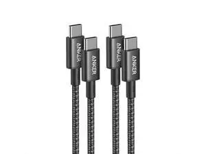 USB C to USB C Cable 2-Pack 3.3 FT (1 m) Type C 100W Fast Charging Cable for iPhone 17 Series MacBook Pro 2020 Pixel and More (Black Not for Video Output) USB C to USB C Cable 2-Pack 3.3 FT (1 m) Type C 100W Fast Charging Cable for iPhone 17 Series MacBook Pro 2020 Pixel and More (Black Not for Video Output)