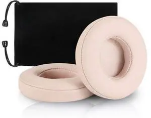 Replacement Earpad Cover Ear Cushion Pads Compatible with Solo 2.0 3.0 Headphones by Dr. Dre 1 Pair (Light Pink) Replacement Earpad Cover Ear Cushion Pads Compatible with Solo 2.0 3.0 Headphones by Dr. Dre 1 Pair (Light Pink)