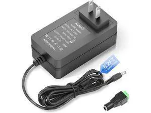 24V 3A Power Supply 72W AC Adapter Power Cord 100-240V 50-60Hz to DC 24 Volt 3 Amp Transformer 2A 1A Converter 5.5x2.5/2.1mm DC Barrel for LED Strip Module Light CCTV Camera System 6.2FT 24V 3A Power Supply 72W AC Adapter Power Cord 100-240V 50-60Hz to DC 24 Volt 3 Amp Transformer 2A 1A Converter 5.5x2.5/2.1mm DC Barrel for LED Strip Module Light CCTV Camera System 6.2FT