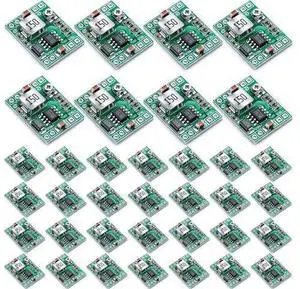 Mini MP1584EN DC-DC Buck Converter Adjustable Power Module 24V to 12V 9V 5V 3V(6 Pack) Mini MP1584EN DC-DC Buck Converter Adjustable Power Module 24V to 12V 9V 5V 3V(6 Pack)