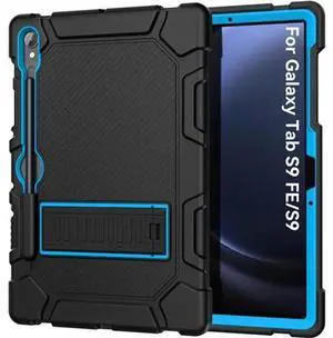 Cantis Case for Tab S10 Lite/ S10 FE/ S9 FE 5G 10.9 Inch/ Tab S9 11 Inch 2023 Heavy Duty Shockproof Tablet Case Support S Pen Black+Blue+Black Cantis Case for Tab S10 Lite/ S10 FE/ S9 FE 5G 10.9 Inch/ Tab S9 11 Inch 2023 Heavy Duty Shockproof Tablet Case Support S Pen Black+Blue+Black