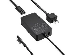 65W Charger Compatible with Microsoft Surface Pro 11 10 9 8 7+ 7 6 5 X Laptop 7/6/5/4/3/2/1/Studio Go 4/3/2/1 Book 3/2/1 Support 44W 36W 10FT 65W Charger Compatible with Microsoft Surface Pro 11 10 9 8 7+ 7 6 5 X Laptop 7/6/5/4/3/2/1/Studio Go 4/3/2/1 Book 3/2/1 Support 44W 36W 10FT