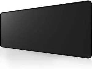 Large Gaming Mouse Pad with Non-Slip Rubber Base Stitched Edge Desk mat for Laptop Computer & PC Wristing Pad for Gamer Office & Home Classic Black XL 11.81x31.50x0.12 Large Gaming Mouse Pad with Non-Slip Rubber Base Stitched Edge Desk mat for Laptop Computer & PC Wristing Pad for Gamer Office & Home Classic Black XL 11.81x31.50x0.12