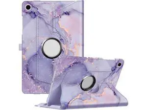 Fintie Rotating Case for Tab A11+ Plus 11 Inch 2025/ A9+ Plus 2023 360 Degree Swiveling Stand Protective Cover with Auto Sleep/Wake Lilac Marble Fintie Rotating Case for Tab A11+ Plus 11 Inch 2025/ A9+ Plus 2023 360 Degree Swiveling Stand Protective Cover with Auto Sleep/Wake Lilac Marble