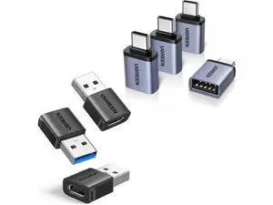 USB to USB C Adapter 3Pack +USB C to USB Adapter 4 Pack for iPhone 16 15 14 13 Plus Pro Max iPad Air Mini 6 7 Galaxy S25 Watch Black USB to USB C Adapter 3Pack +USB C to USB Adapter 4 Pack for iPhone 16 15 14 13 Plus Pro Max iPad Air Mini 6 7 Galaxy S25 Watch Black