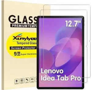 2-Pack Screen Protector for Idea Tab Pro 12.7 Inch/ Tab P12 2023 Anti-Scratch Tempered Glass 2-Pack Screen Protector for Idea Tab Pro 12.7 Inch/ Tab P12 2023 Anti-Scratch Tempered Glass