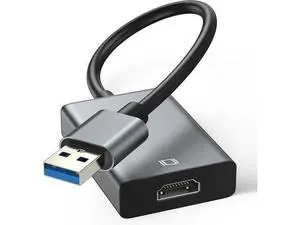 USB to HDMI Adapter - 3.0/2.0 Multi-Monitor Cable Compatible with Windows 7/8/10/11 and MacOS for Multiple Monitors USB to HDMI Adapter - 3.0/2.0 Multi-Monitor Cable Compatible with Windows 7/8/10/11 and MacOS for Multiple Monitors