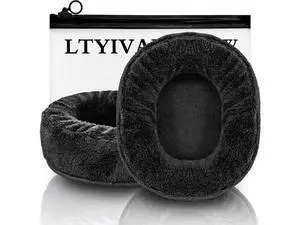 Replacement Ear Pads Compatible with ATH-M50x M50 M40 Arctis 7 Arctis Pro ATH-WS1100iS HD280 Pro SRH 440 MDR-7506 V6 Headphone Memory Foam Earpads (Black Velvet) Replacement Ear Pads Compatible with ATH-M50x M50 M40 Arctis 7 Arctis Pro ATH-WS1100iS HD280 Pro SRH 440 MDR-7506 V6 Headphone Memory Foam Earpads (Black Velvet)