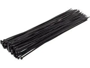 14 Inch Black Zip Ties 100 Pack 50lb Strength UV Resistant Long Nylon Cable Ties Self-Locking 14 Tie Wraps 14 Inch Black Zip Ties 100 Pack 50lb Strength UV Resistant Long Nylon Cable Ties Self-Locking 14 Tie Wraps