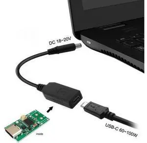 UC-100-5525MM USB 3.1 Type C USB-C to DC 20V 5.5 2.5mm2.1mm Power Plug PD Emulator Trigger Charge Cable for Laptop UC-100-5525MM USB 3.1 Type C USB-C to DC 20V 5.5 2.5mm2.1mm Power Plug PD Emulator Trigger Charge Cable for Laptop