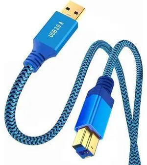0.3M USB 3.0 Type-A Male to USB3.0 Type-B Male Cable Extension Blue 5Gbps for Disk SSD Camera Data 0.3M USB 3.0 Type-A Male to USB3.0 Type-B Male Cable Extension Blue 5Gbps for Disk SSD Camera Data