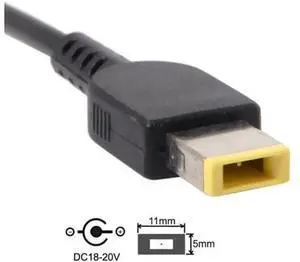 USB 3.1 Type C USB-C to Rectangle 11.0*4.5mm Plug Cable UC-100-1145MM USB 3.1 Type C USB-C to Rectangle 11.0*4.5mm Plug Cable UC-100-1145MM