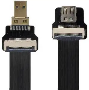 Micro HDMI Male to Micro HDMI Female Extension FPC Flat Cable 1080P for FPV HDTV Multicopter Aerial Photography Micro HDMI Male to Micro HDMI Female Extension FPC Flat Cable 1080P for FPV HDTV Multicopter Aerial Photography