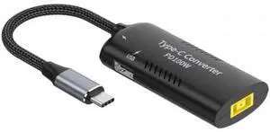 UC-121-1145MM Rectangle Power Thinpad X1 Input to 100W Dual Type C USB-C and Type-A Output PD Emulator Trigger Charge Cable UC-121-1145MM Rectangle Power Thinpad X1 Input to 100W Dual Type C USB-C and Type-A Output PD Emulator Trigger Charge Cable