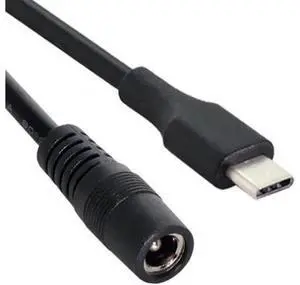 UC-093 USB 3.1 Type C USB-C to DC 5V 5.5*2.5mm Power Jack Extension Charge Cable for Cell Phone Tablet UC-093 USB 3.1 Type C USB-C to DC 5V 5.5*2.5mm Power Jack Extension Charge Cable for Cell Phone Tablet