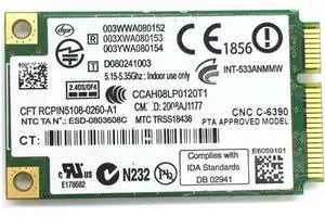 For WiFi Link Intel 5300 AGN 533AN_MMW Mini PCI-E Wireless Card 802.11a/b/g/n 2.4/5.0 GHz 450 Mbps for X200 X200S X300 For WiFi Link Intel 5300 AGN 533AN_MMW Mini PCI-E Wireless Card 802.11a/b/g/n 2.4/5.0 GHz 450 Mbps for X200 X200S X300