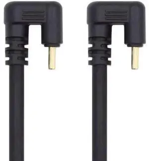 10Gbps USB3.1 Type C Male to Male Power Data Video Cable USB-C Opposite U Shape Back Angled for NS Switch Phone Laptop 10Gbps USB3.1 Type C Male to Male Power Data Video Cable USB-C Opposite U Shape Back Angled for NS Switch Phone Laptop