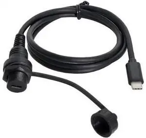UC-043 Waterproof USB-C Type-C USB 3.1 Extension Flush Car Mount Extension Cable for Dashboard Panel UC-043 Waterproof USB-C Type-C USB 3.1 Extension Flush Car Mount Extension Cable for Dashboard Panel