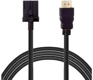 High Speed HDMI 1.4 Type E Male to Type A Male Video Audio Cable 1.5M Automotive Grade for Hyundai H1 Car High Speed HDMI 1.4 Type E Male to Type A Male Video Audio Cable 1.5M Automotive Grade for Hyundai H1 Car