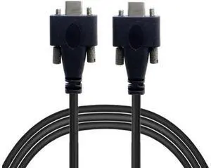 USB 3.1 Type-C Dual Screw Locking to Locking USB-C 10Gbps Data Cable 1.2m Panel Mount Type UC-046-1.2M USB 3.1 Type-C Dual Screw Locking to Locking USB-C 10Gbps Data Cable 1.2m Panel Mount Type UC-046-1.2M