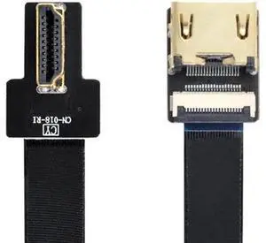 Right Angled 90 Degree HDMI Male to Female FPC Flat Cable for HDTV Multicopter Aerial Photography Right Angled 90 Degree HDMI Male to Female FPC Flat Cable for HDTV Multicopter Aerial Photography