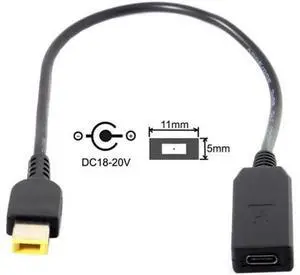 USB 3.1 Type C USB-C to Rectangle 11.0*4.5mm Plug Cable UC-100-1145MM USB 3.1 Type C USB-C to Rectangle 11.0*4.5mm Plug Cable UC-100-1145MM