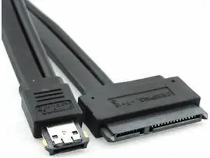50cm Dual Power 12V and 5V eSATAp Power ESATA USB 2.0 combo to 22Pin SATA cable for 2.5" 3.5" Hard Disk Drive 50cm Dual Power 12V and 5V eSATAp Power ESATA USB 2.0 combo to 22Pin SATA cable for 2.5" 3.5" Hard Disk Drive